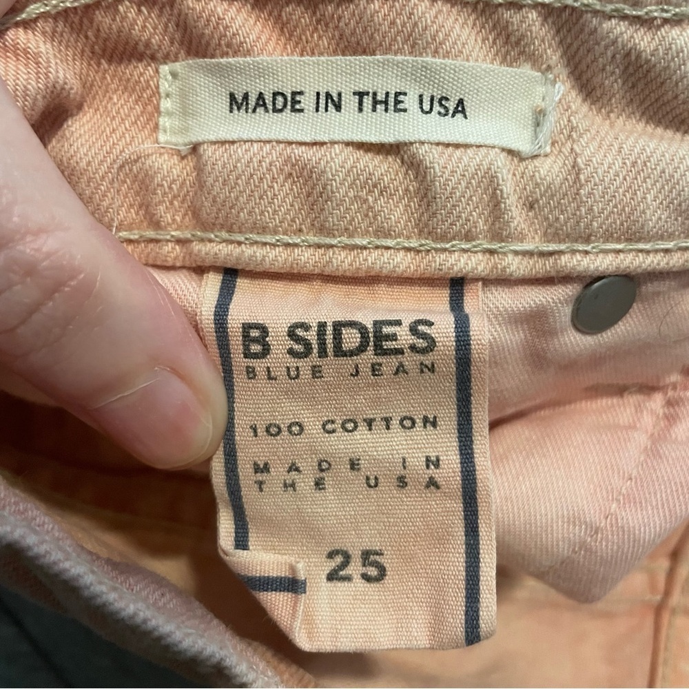 B Sides Claude straight leg jeans pink - Picture 6 of 7
